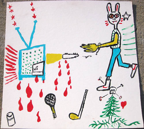 Russ Dungan artwork - Wii Rabbit